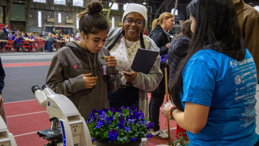 How do plants communicate? Students learn the science behind smart agriculture