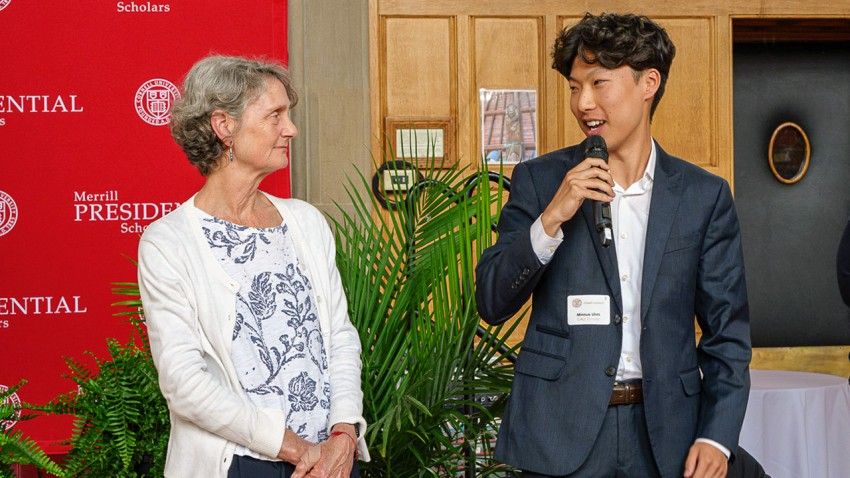 Merrill Scholars honor mentors who inspired their success