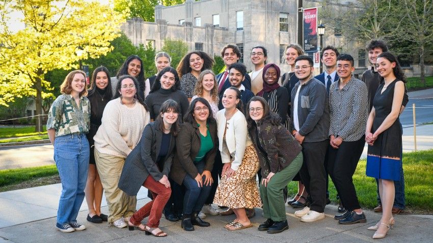 From poetry to philosophy to politics, senior humanities scholars share research