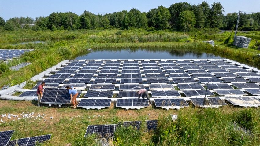 Floating solar increases greenhouse gas emissions on small ponds