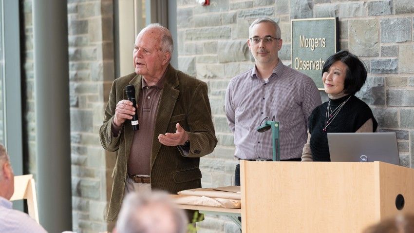 New $1.5M graduate research fellowship honors former director of the Cornell Lab of Ornithology